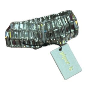 NWT ⚜️💎⚜️ Piper K Gorgeous Cubic Zirconia Stretch Bracelet